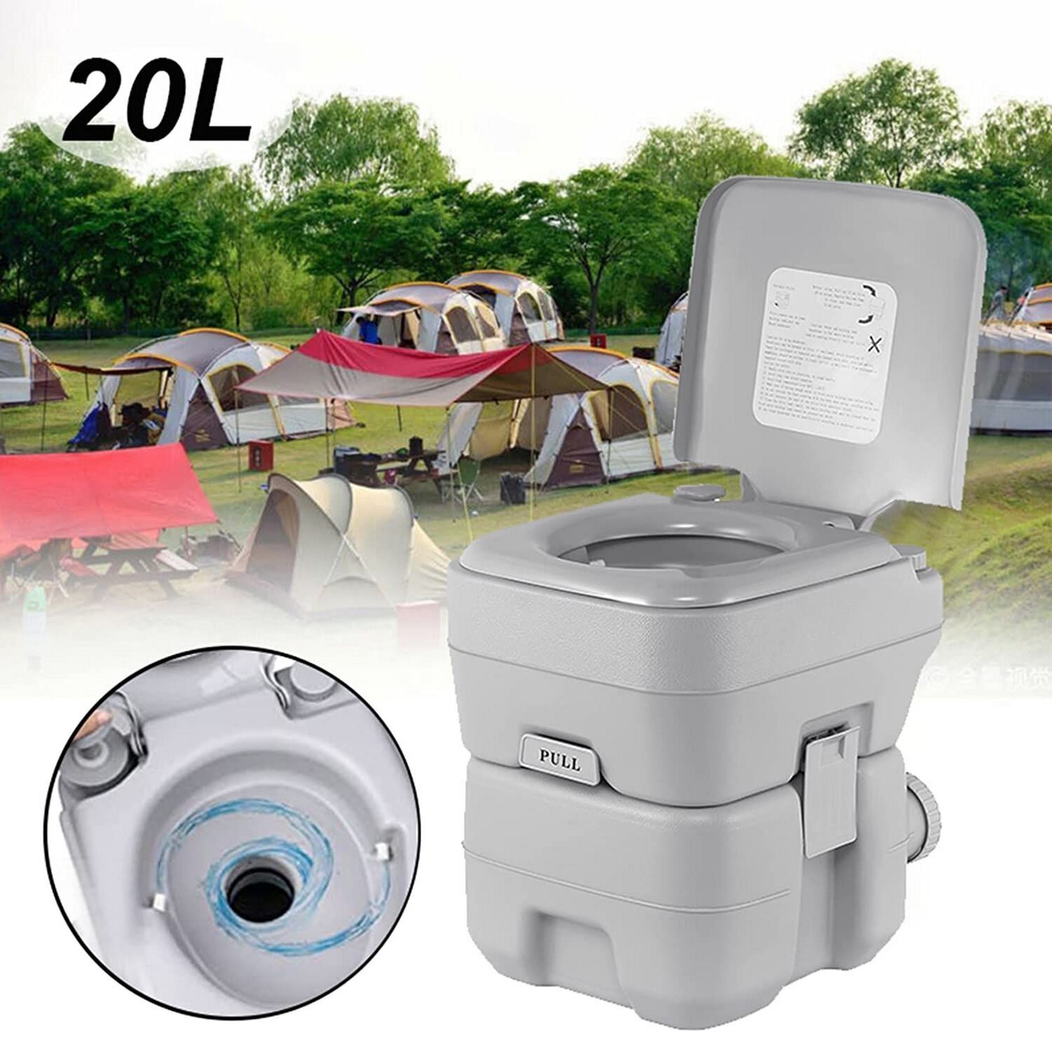 Ba&ntilde;o Qu&iacute;mico Port&aacute;til 20 Lt Reutilizable Camping image number 3.0
