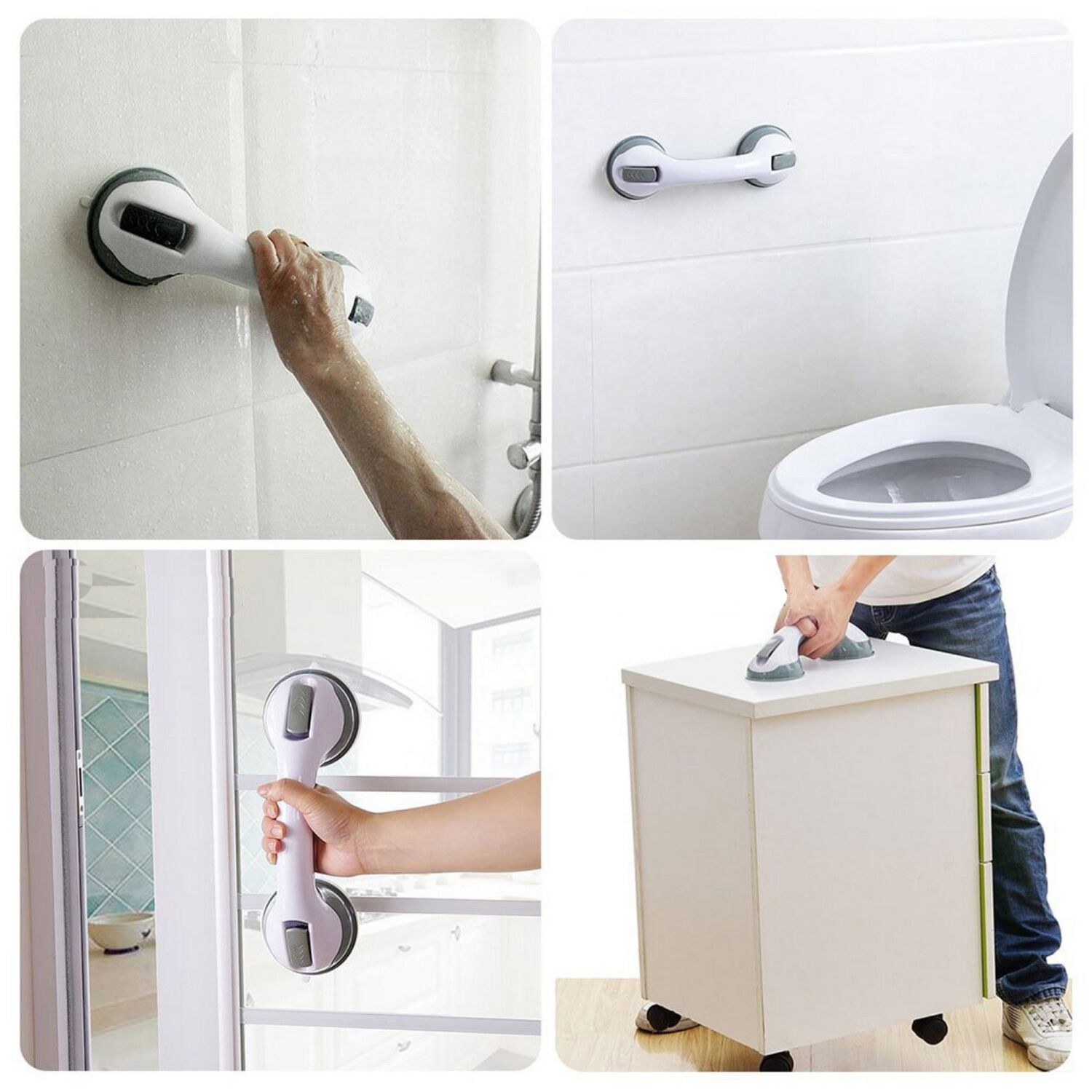 Set 2 Asas Agarradera Seguridad Manilla Ba&ntilde;o 29 Cm image number 3.0