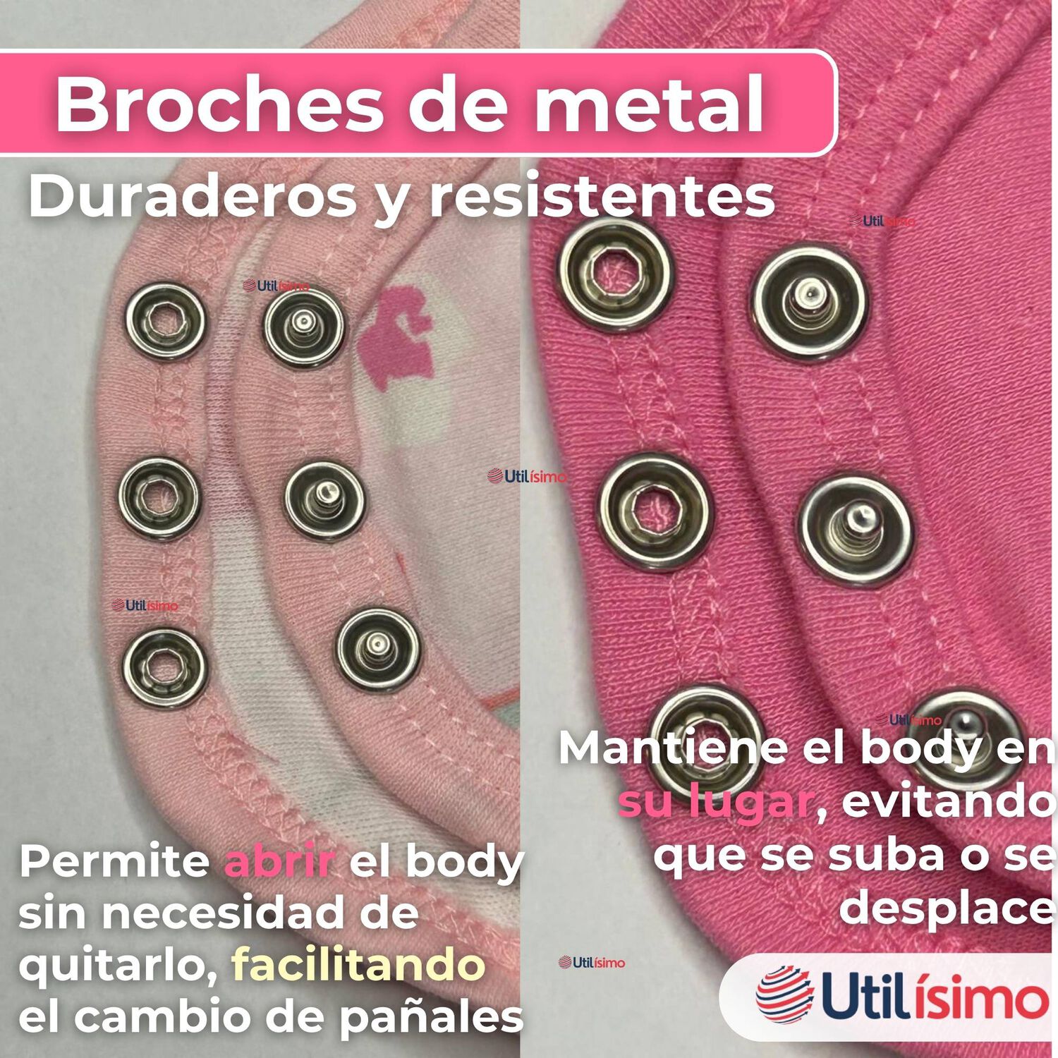 Pack 5 Bodys Ni&ntilde;a Sin Manga Tedmimak 100% Algod&oacute;n Hello Princess image number 6.0