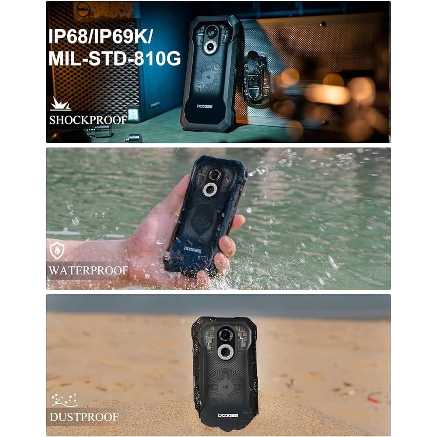 Celular Rugged Doogee S61 Pro Resistente A Golpes, Polvo, Humedad Y Agua / Nfc, Soporta Carga Inal&aacute;mbrica image number 5.0