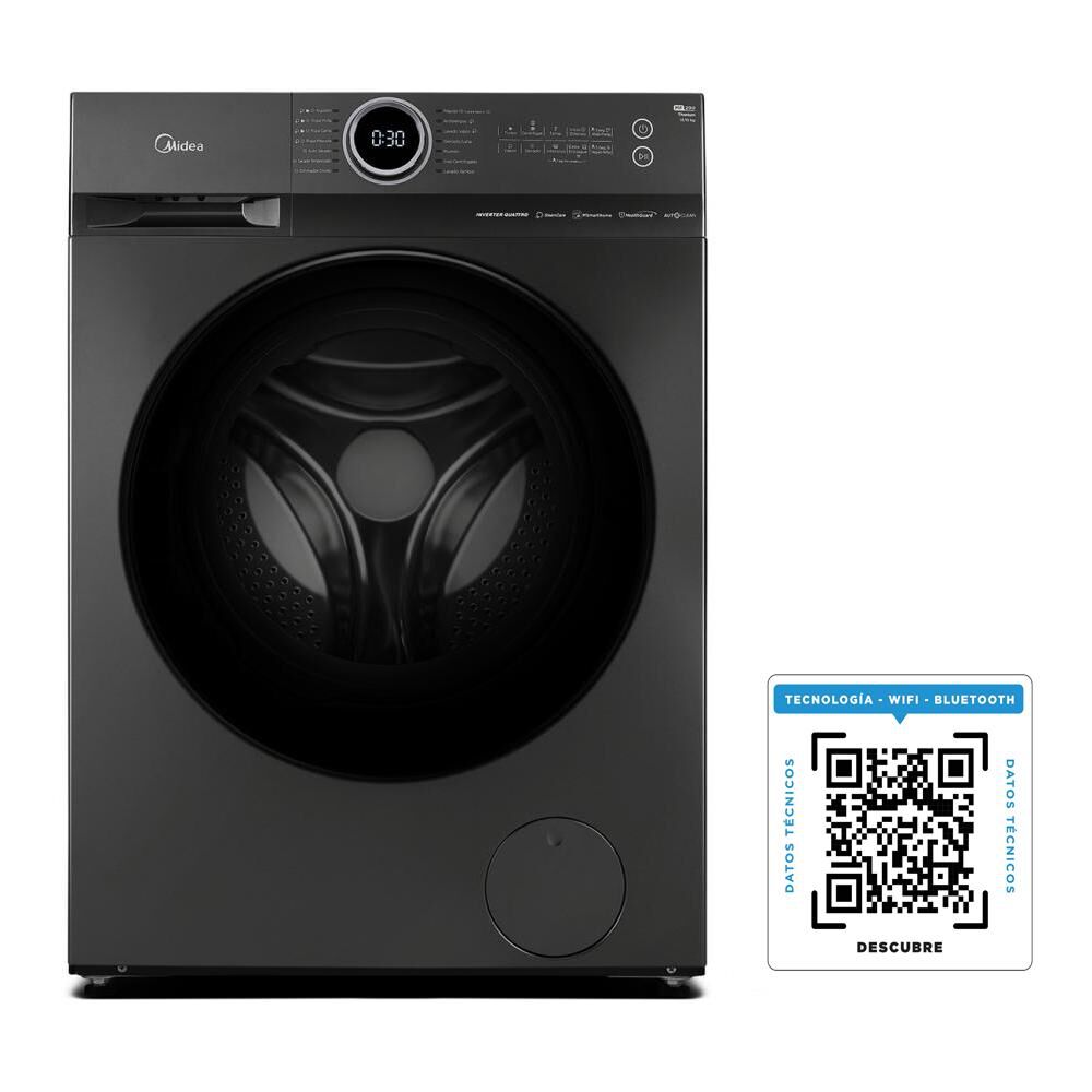 Lavadora Secadora Midea MF200D115WB/T / 11,5 Kg / 9 Kg image number 7.0