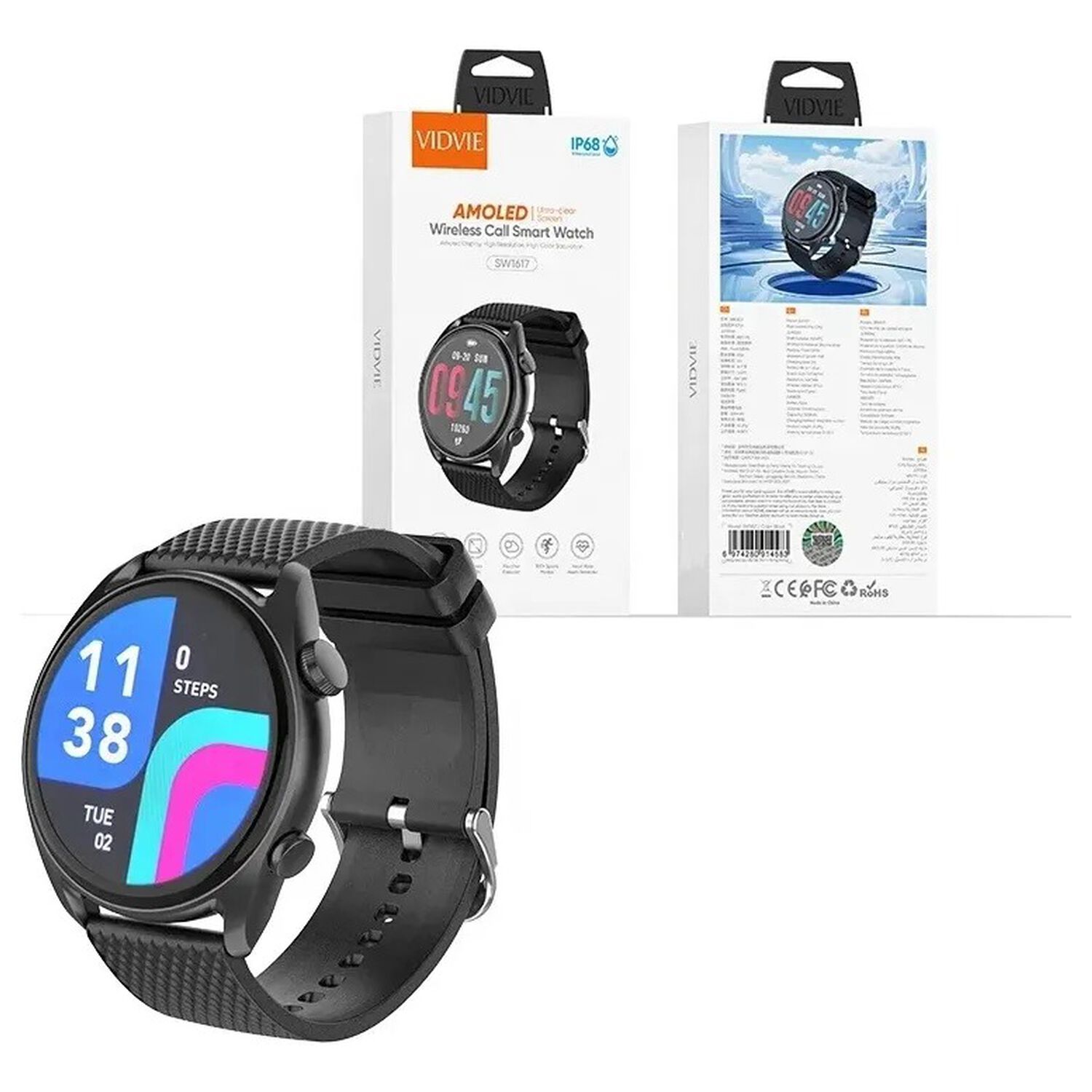 Smartwatch Vidvie Sw1617 Pantalla Amoled 1.43 Bluetooth Llamadas Ip68 image number 7.0