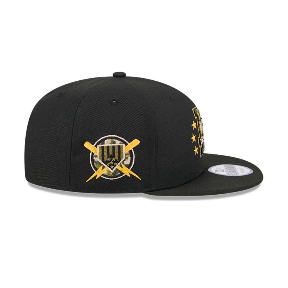Gorro 9fifty Mlb Los Angeles Dodgers Armed Forces Black image number 3.0