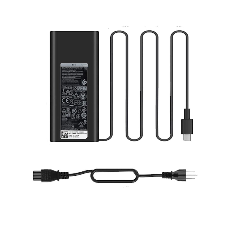 Adaptador De Ca Dell 65 W Usb-c Con Cable De Alimentación image number 1.0