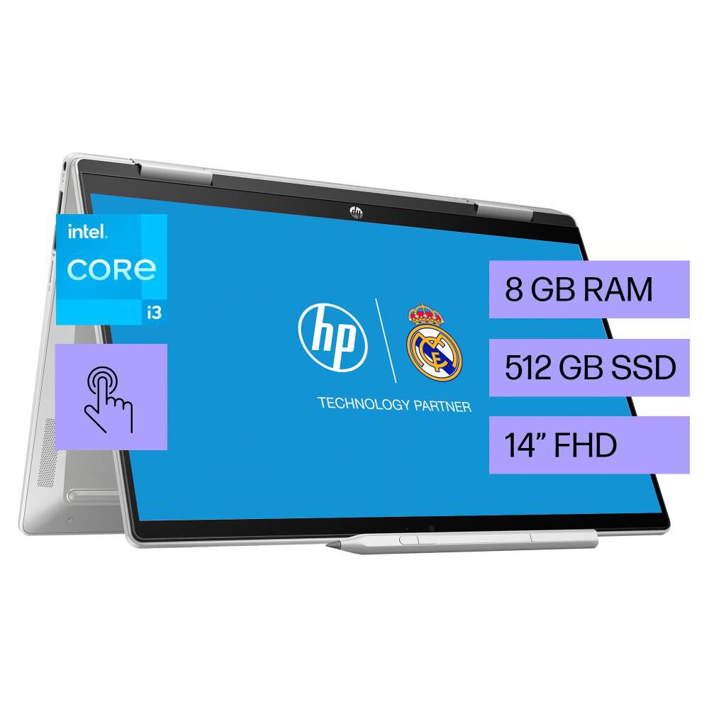 Notebook 14" HP 14-EK1013LA  / Intel Core I3 / 8 GB RAM / 512 GB SSD image number 0.0