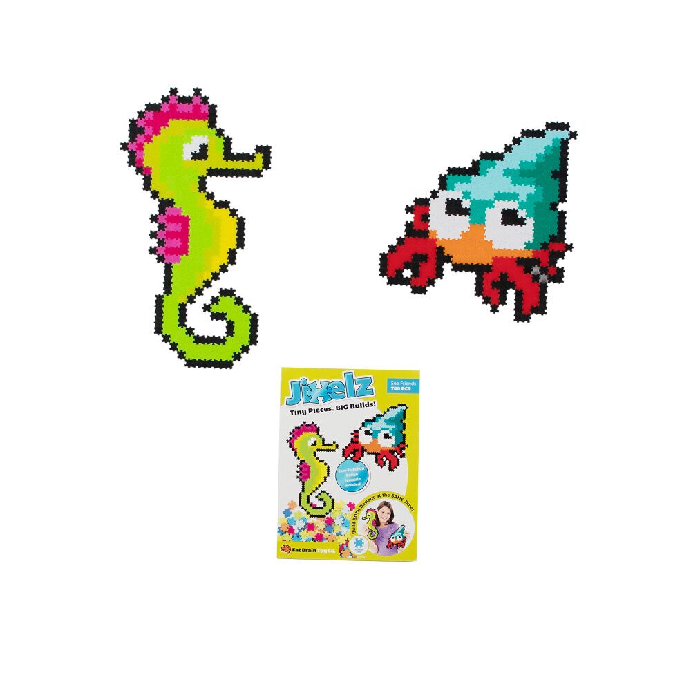 Jixelz Puzzle 700 Pc Set, Amigos Del Mar Fatbrain Toys image number 1.0