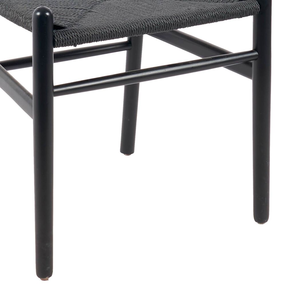 Pack 2 Sillas Comedor Novahus Wishbone Negra image number 4.0