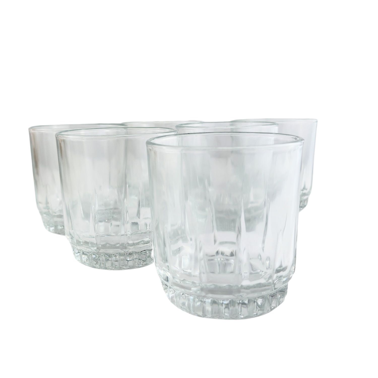 Set 6 Vasos Bajos Whisky Cristar Prisma Rocks 306ml image number 2.0