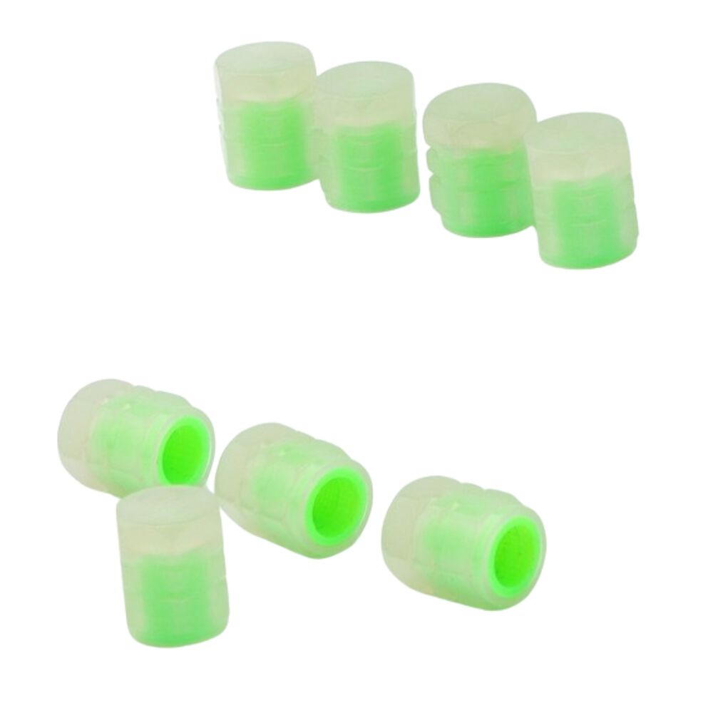 Tapas De V&aacute;lvulas Automovil Bici Scooter Moto Luminosas 4u image number 1.0