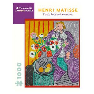 Rompecabeza Heri Matisse Purple Robe & Anemones 1000 Piezas