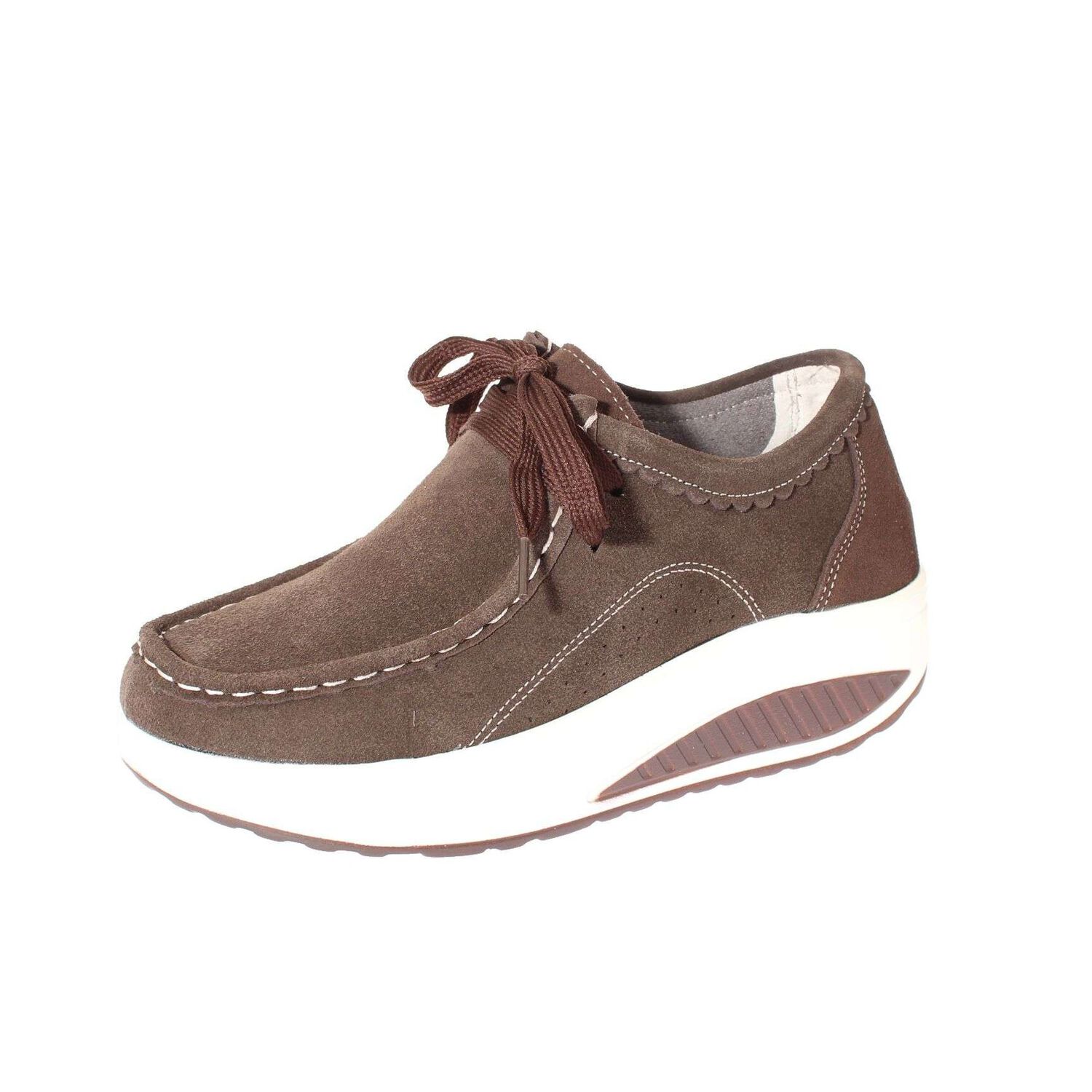 Mocas&iacute;n Confort Marr&oacute;n V&iacute;a Franca Art. 52110b0356dbrown image number 0.0