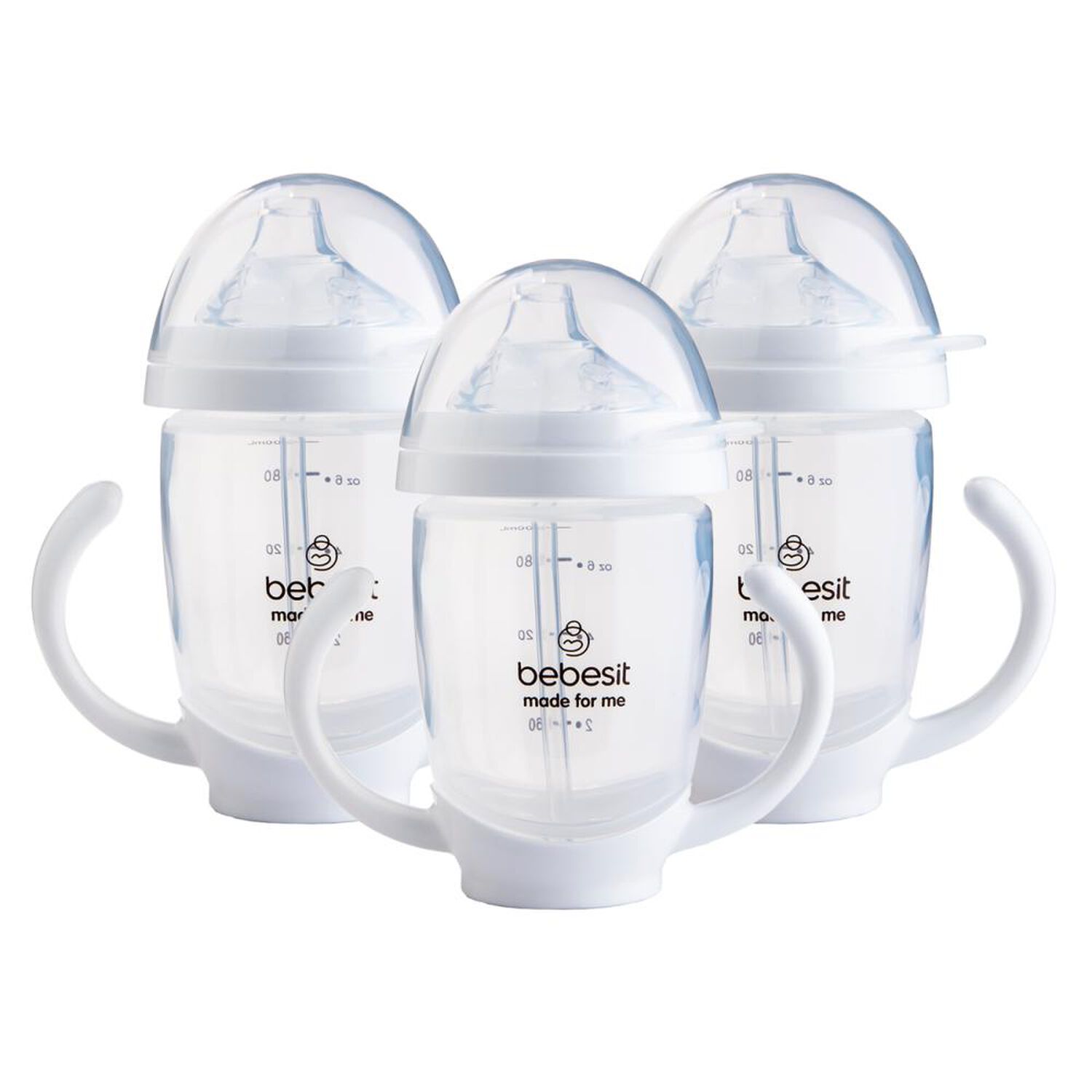 Vaso De Entrenamiento Bebesit Pack X 3 200Ml Antiderrame 3M+ image number 0.0