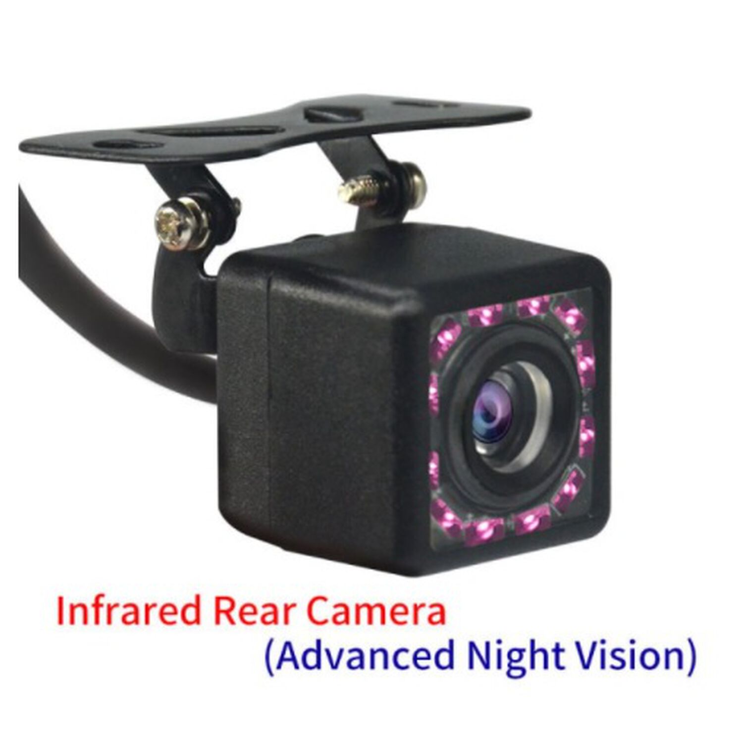 Camara Retroceso Trasera Para Auto 12 Led Nocturna Coche Full Hd Se Conecta A Radio Android image number 0.0