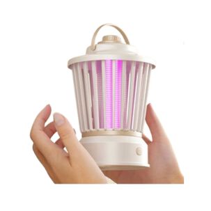Lámpara Eléctrica Anti Mosquitos Uv Blanca