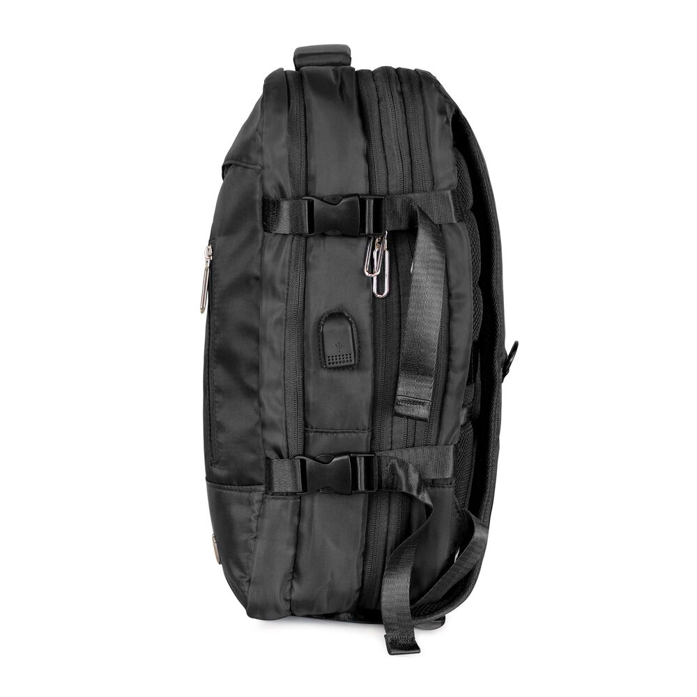 Pack Maleta Grande 23kg + Mochila Viral De Viaje Con Usb Swiss Bag image number 4.0