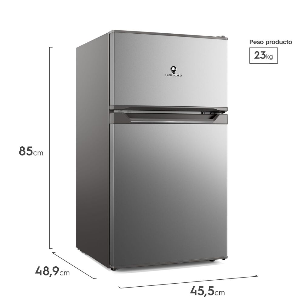Mini Refrigerador 83l Fr&iacute;o Directo Top Freezer Inverter Mmb80s image number 2.0