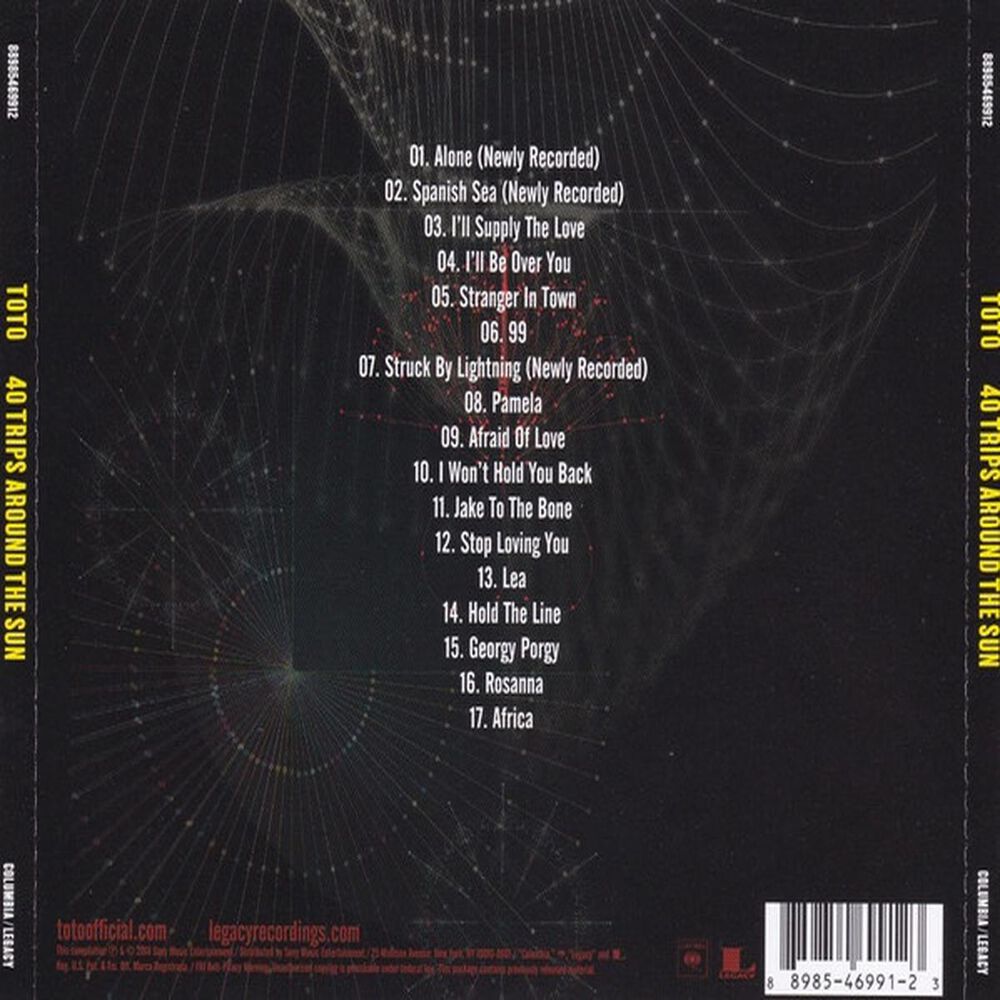 Toto - 40 Trips Around The Sun | Cd image number 1.0
