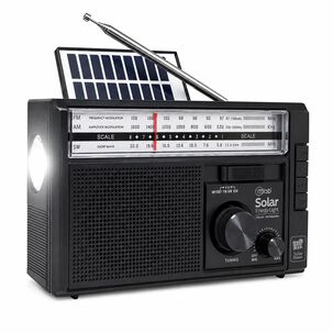 Radio Am/ Fm/ Sw/ Bt Recargable Usb-c + Carga Solar & Pilas