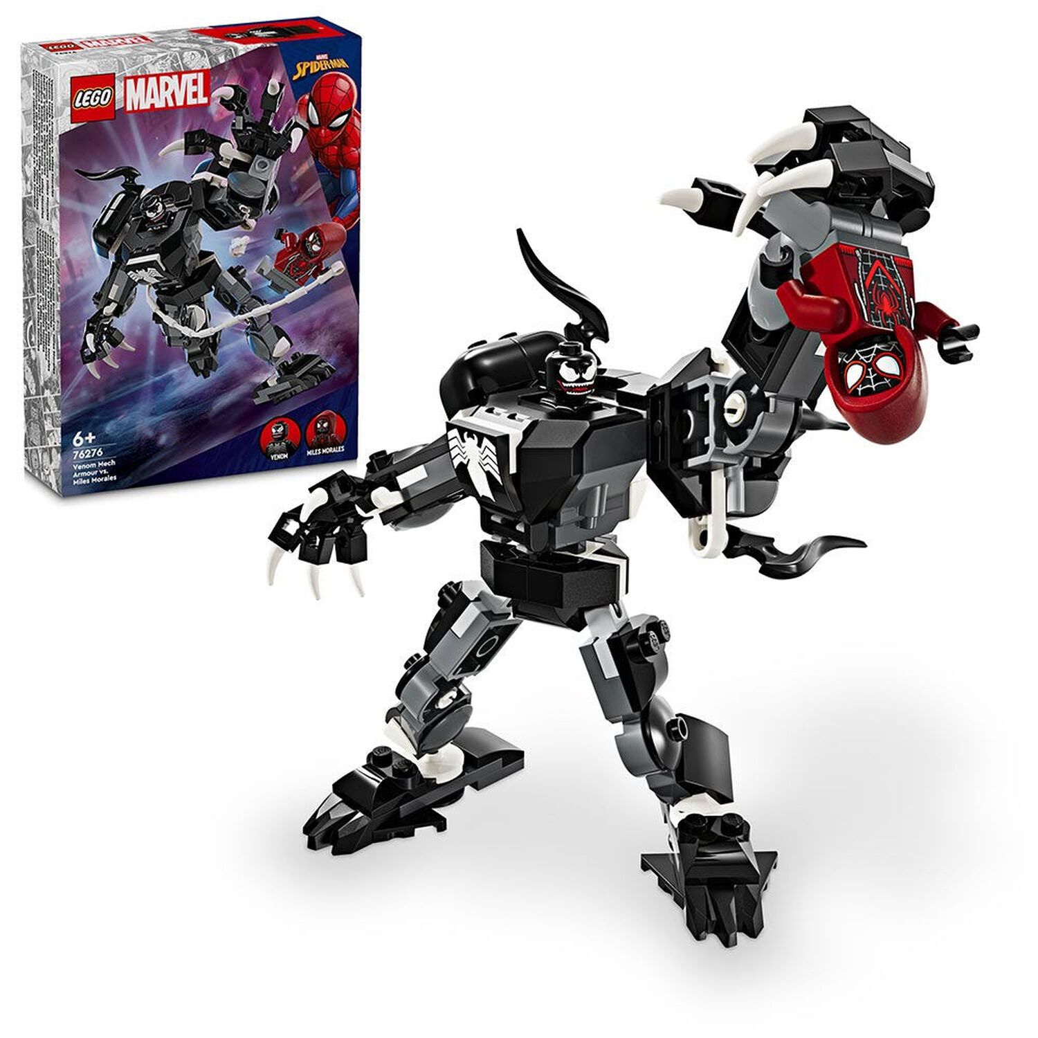 Lego Marvel - Armadura Rob&oacute;tica De Venom Vs. Miles Morales - 76276 image number 0.0