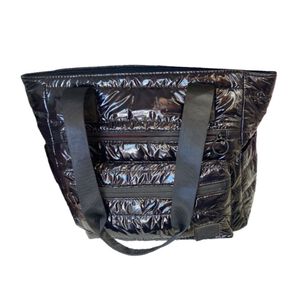 Bolso De Mano Acolchado Multibolsillos