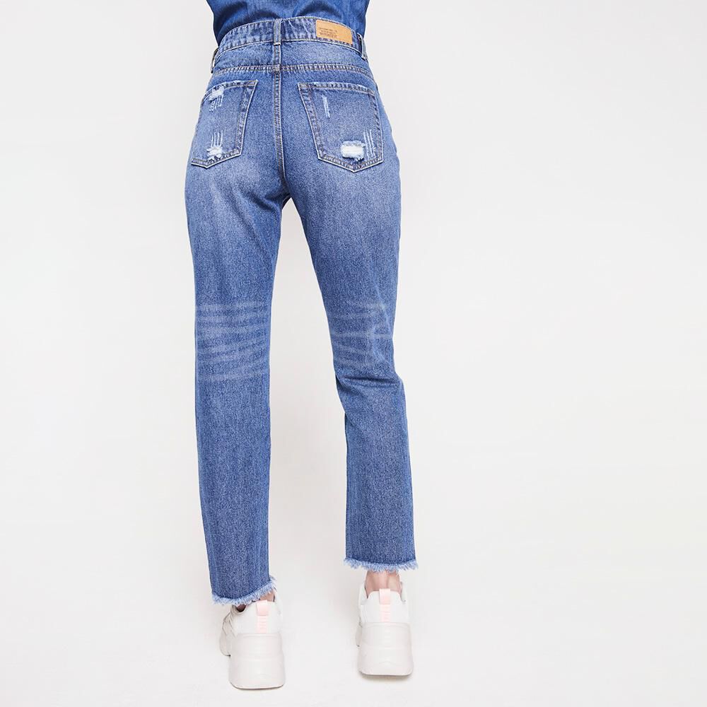 Jeans Mujer Tiro Alto Mom Freedom image number 2.0