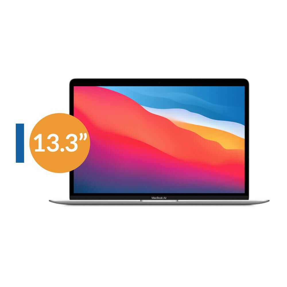 Macbook 13.3" Apple M1 Silver / M1 / 8 GB RAM / 256 GB SSD image number 0.0