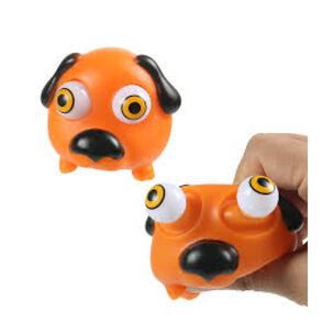 Juguete Para Morder Perrito Ojos Saltones 6x8cm Para Mascotas