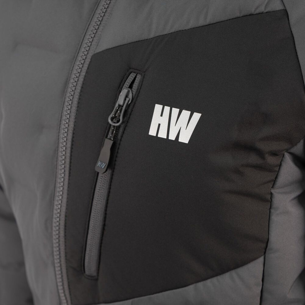 Parka Insulada Hw Explorer Sin Gorro Mujer Carbon Grey image number 5.0