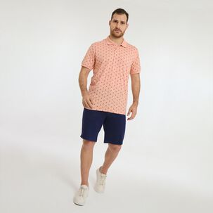 Polera Manga Corta Cuello Piqué Hombre Herald