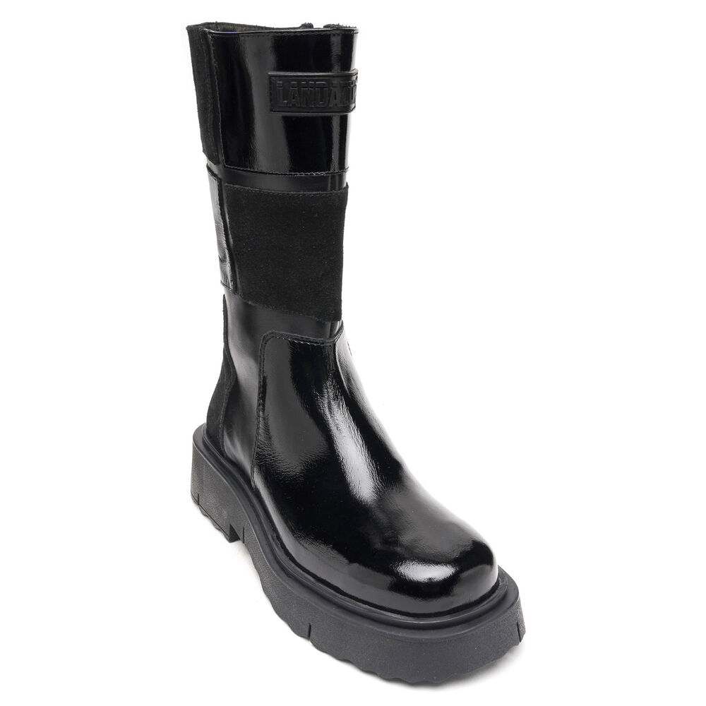 Bota Cuero Rea Negra Landazuri image number 2.0