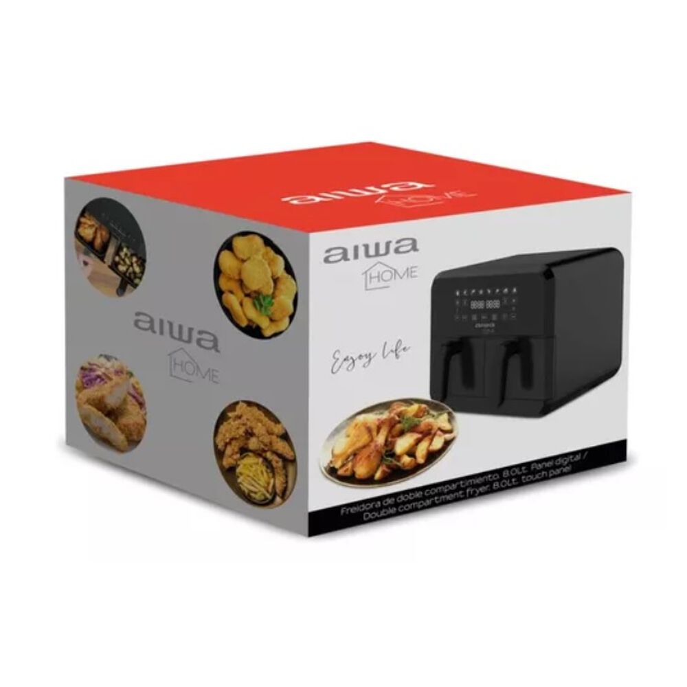 Freidora De Aire Digital Aiwa 8 Litros Aw-haft8001 image number 1.0