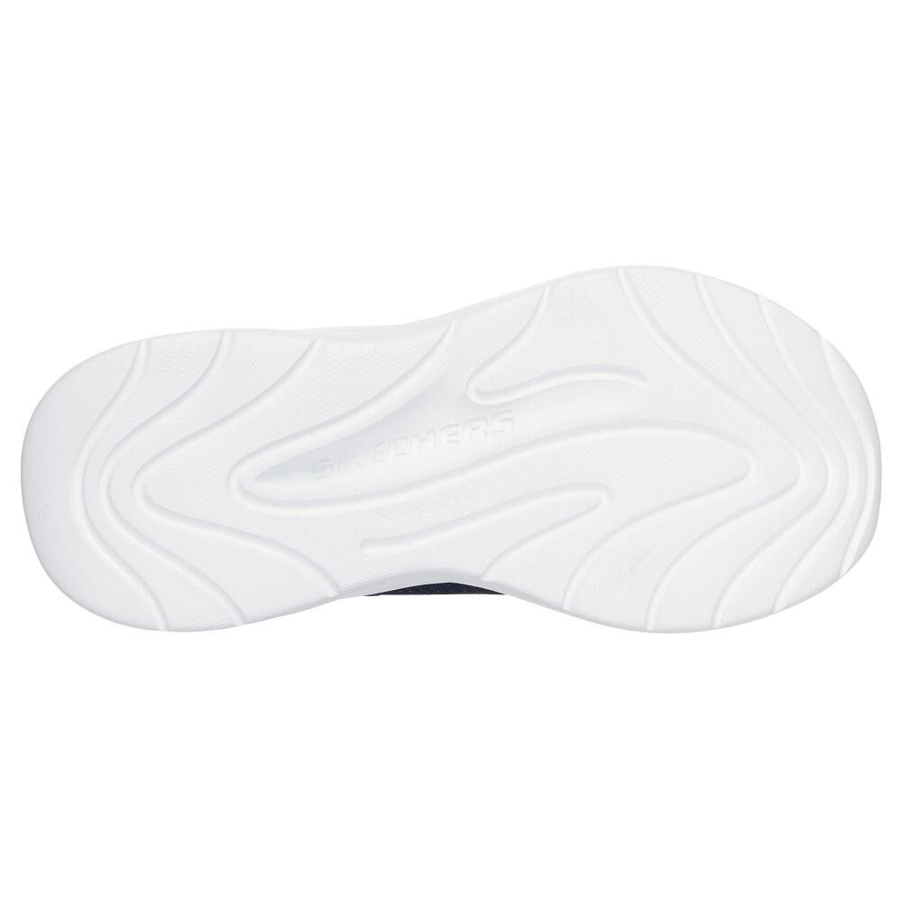 Zapatilla Infantil Niña Skechers Wave 92 Nvy image number 3.0