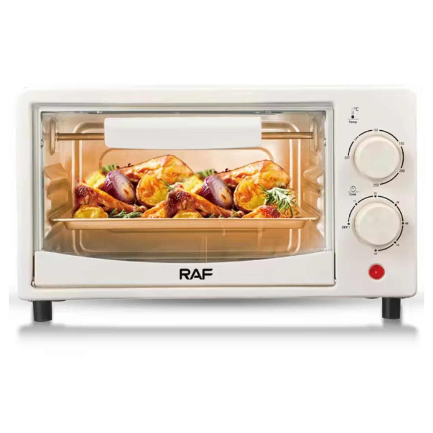 Mini Horno Electrico 12l 800w Blanco R5305w Raf image number 0.0