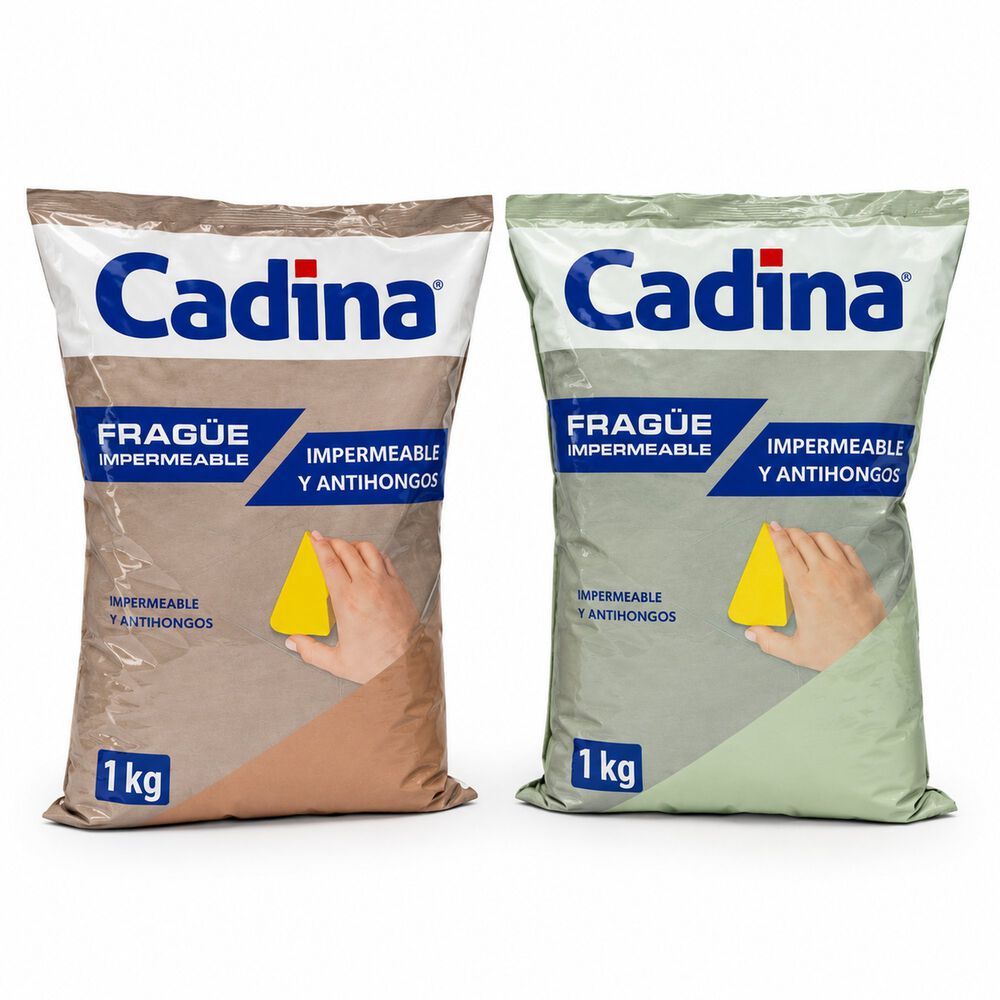 Frague Fluido Gris 1kg Impermeable Antihongos Cadina image number 2.0