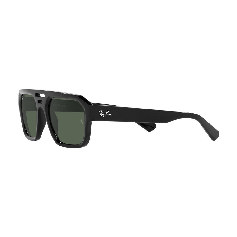 Lentes De Sol Corrigan Black Bio-based Sustentable Ray-ban image number 2.0