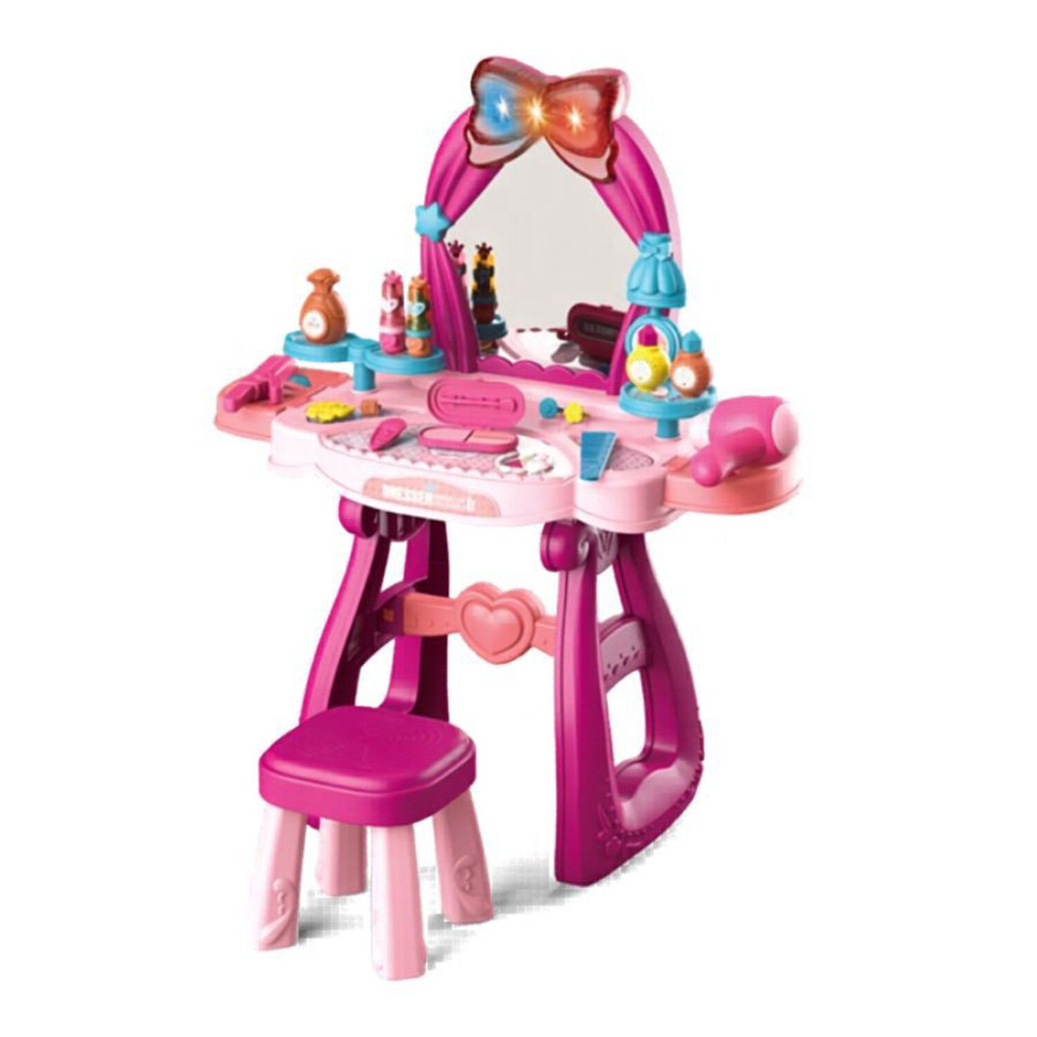 Set De Maquillaje Tocador Infantil Interactivo Con Silla image number 0.0