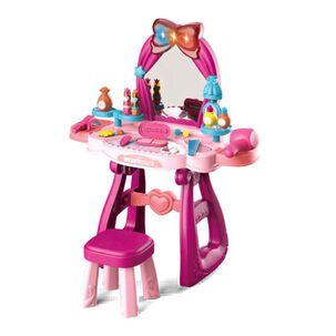 Set De Maquillaje Tocador Infantil Interactivo Con Silla