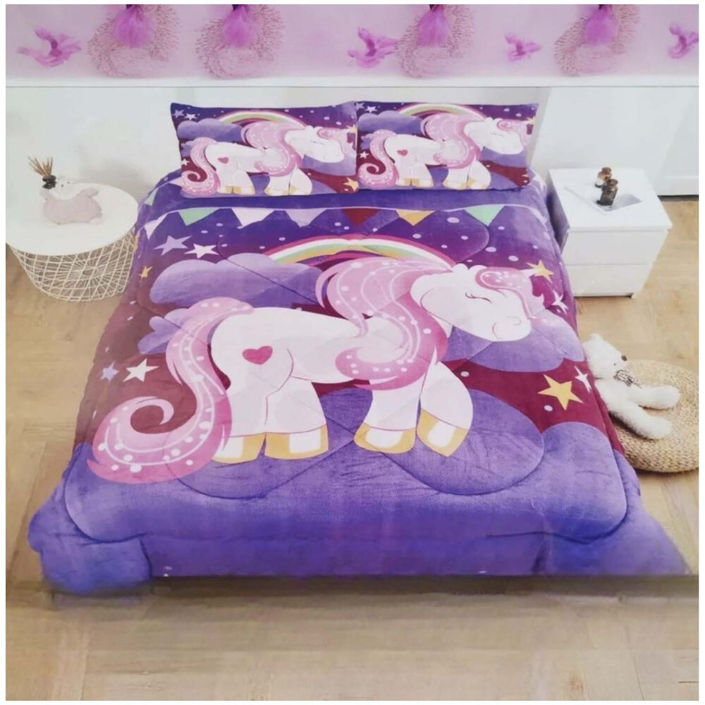 Cubrecama Plush Con Chiporro Plaza Y Media Mod2 image number 1.0