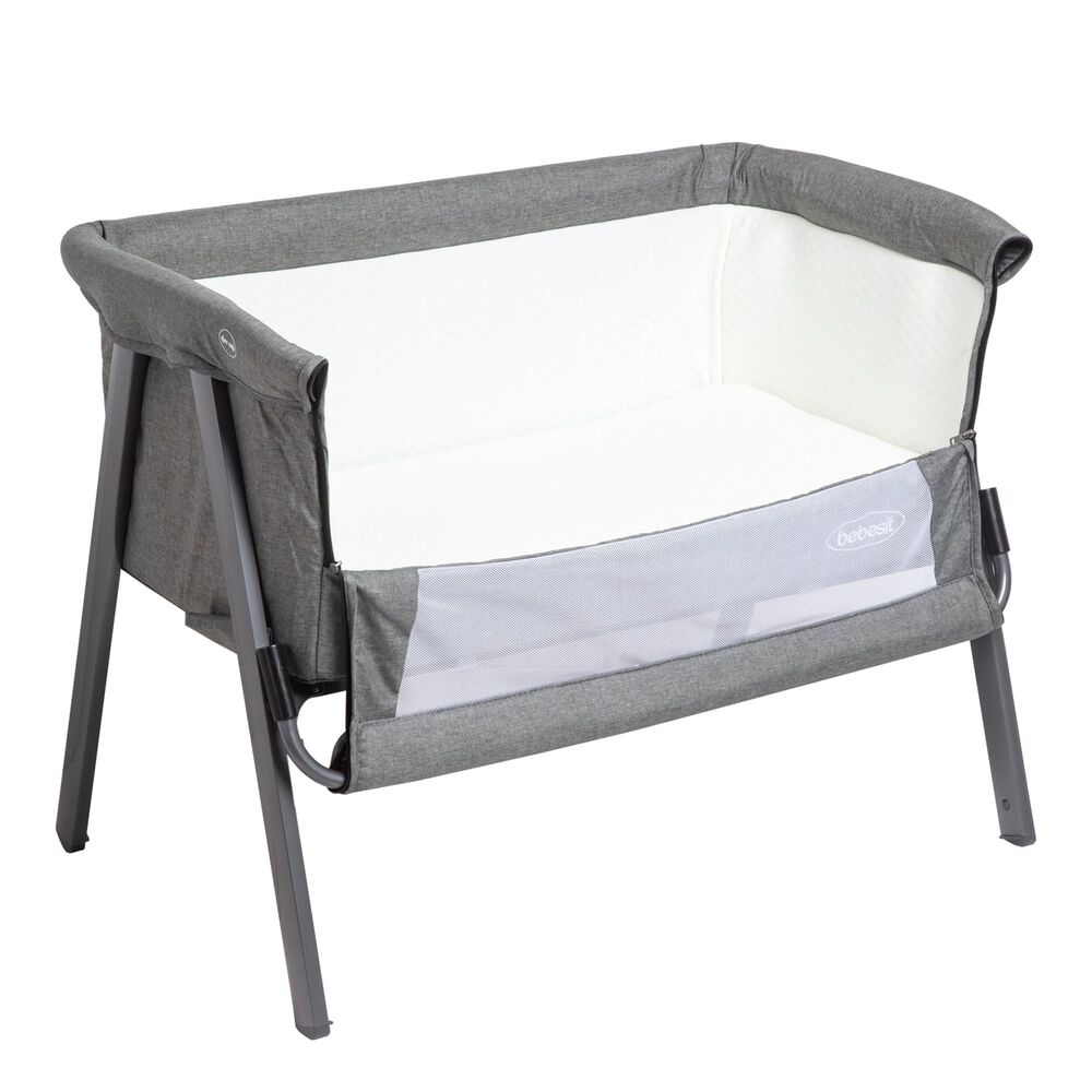 Cuna Colecho Easy Lx Con Mosquitero Gris image number 2.0