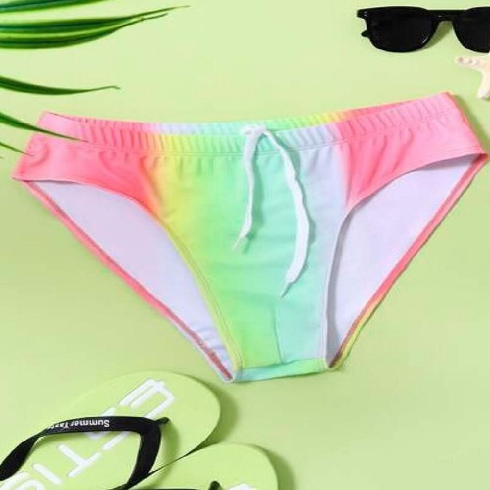 Traje Baño Hombre Multicolor Natacion Cintura Ajustable image number 2.0