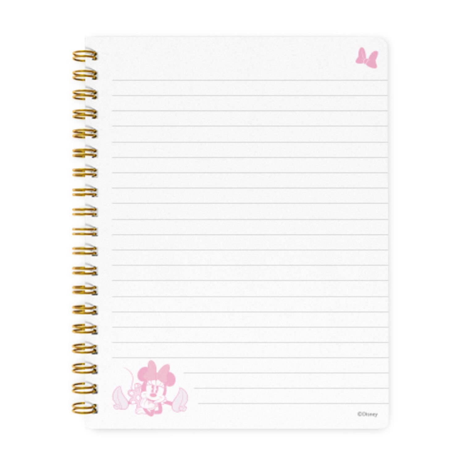 Mooving Libreta Espiral Minnie Hojas Lineadas A5 96 Hojas - Verde image number 1.0