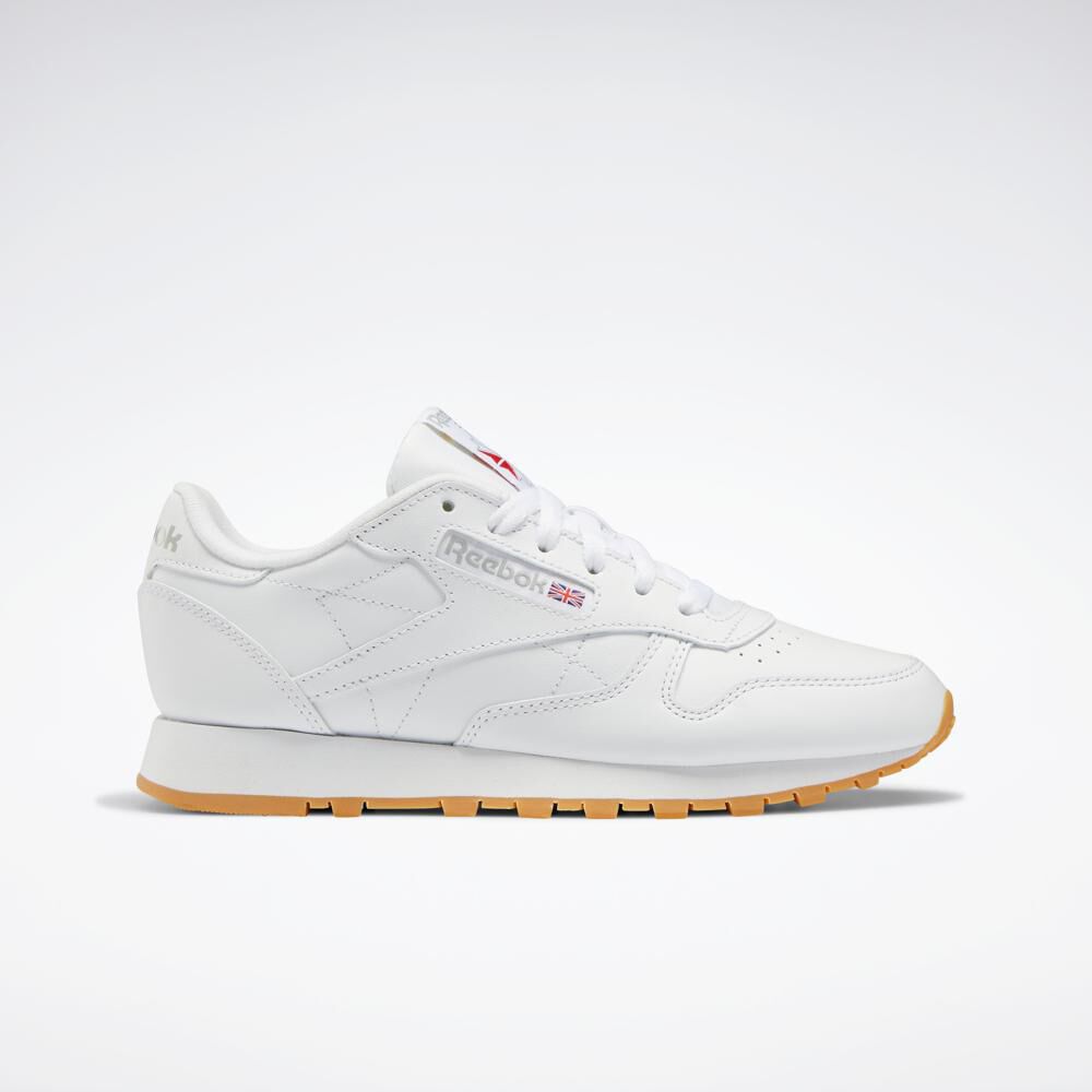 Zapatilla Urbana Mujer Reebok Classic Leather Blanco image number 1.0