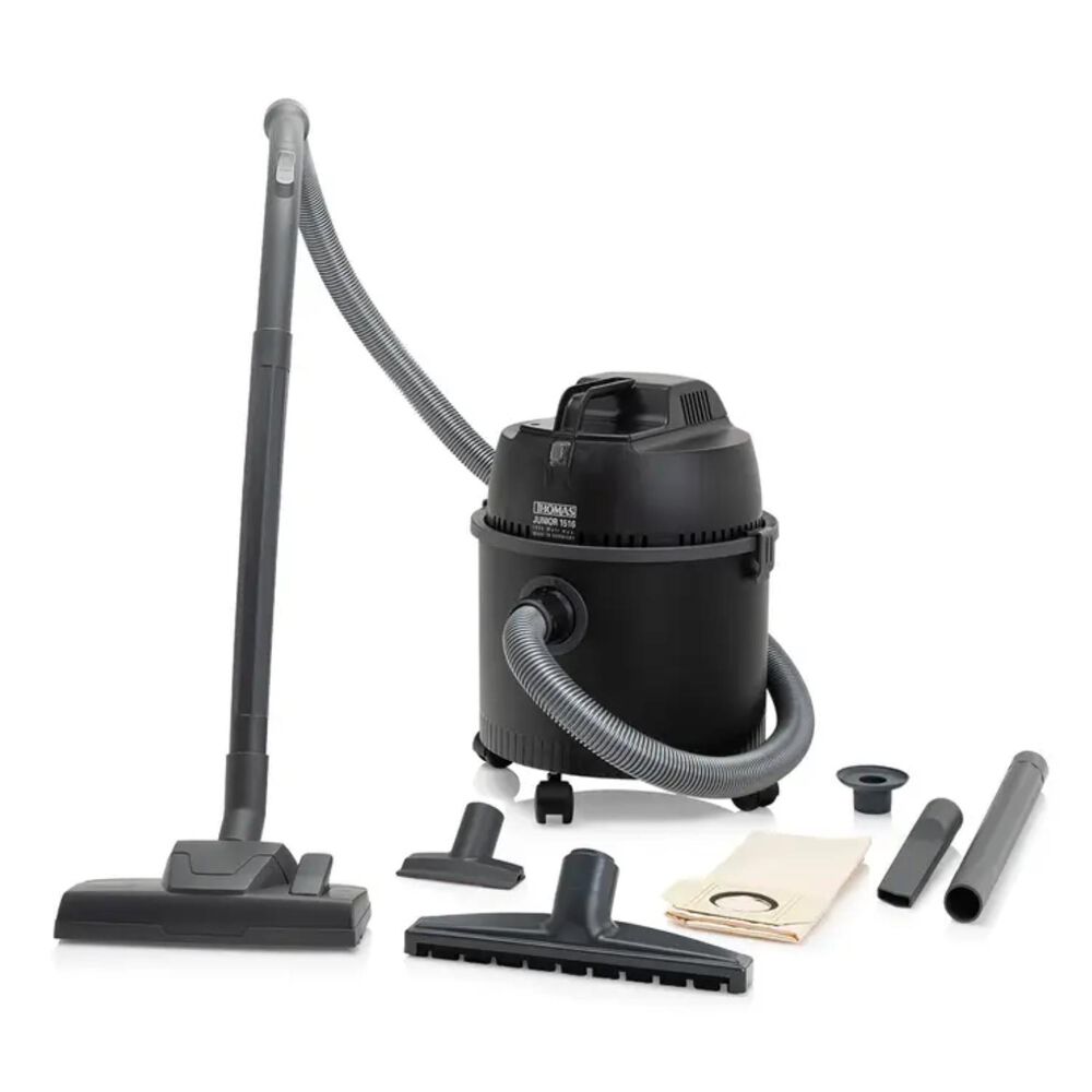 Aspiradora Tambor 16l 1500w Polvo Agua Negro Th-1516 Thomas image number 1.0