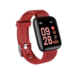 Smartwatch Touch Deportivo Multi Funciones Deportivas Rojo