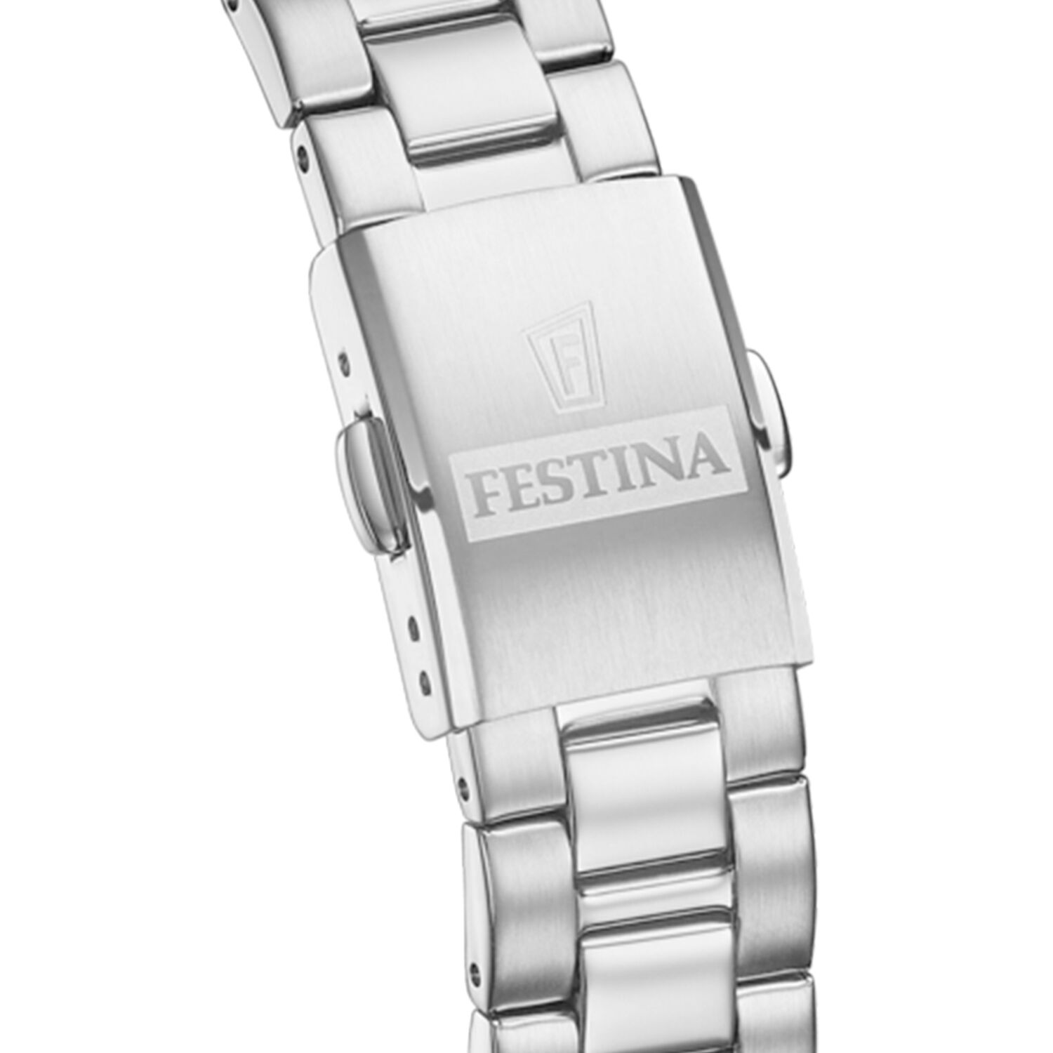 Reloj F20553/2 Festina Blanco Mujer Acero Cl&aacute;sico image number 2.0