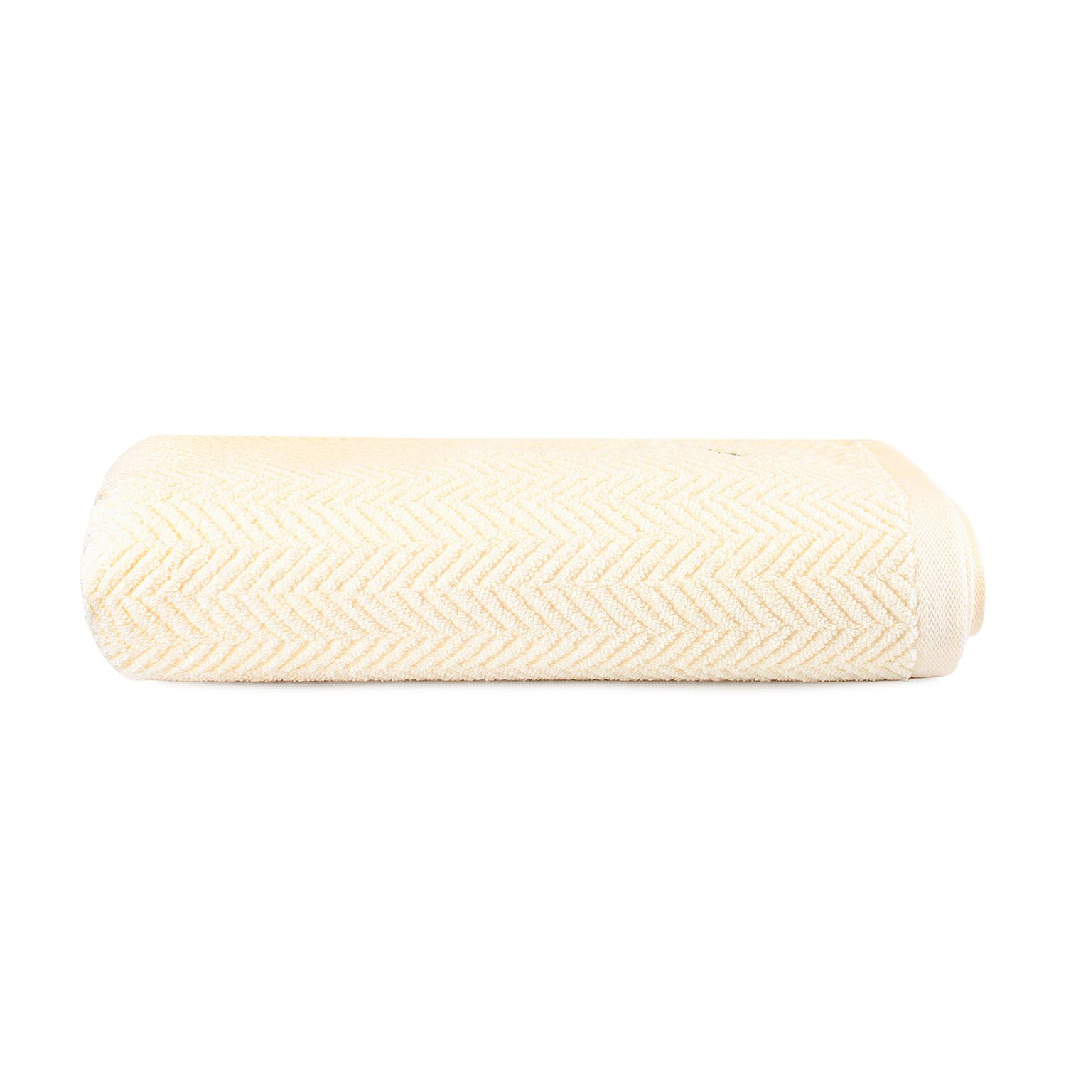 Toalla De Ba&ntilde;o Cuerpo Vis Nautica Home 100% Algod&oacute;n Suave 76x137cm Crema image number 2.0