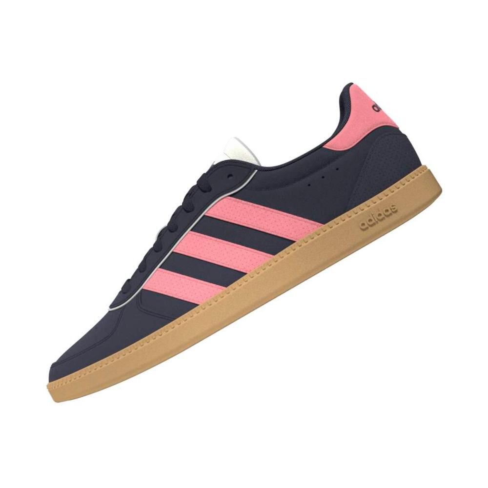 Zapatilla Urbana Mujer Adidas Breaknet Sleek Azul image number 3.0