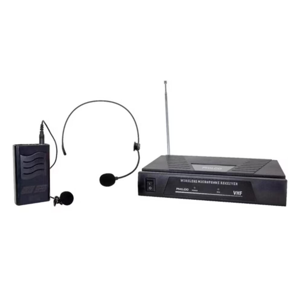 Kit De Microfono Inalambrico Vhf 2 En 1 Cintillo Y Solapa image number 1.0