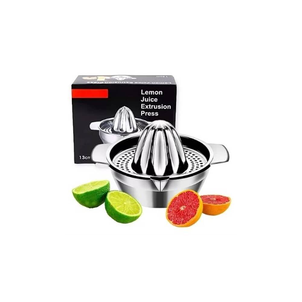Exprimidor De C&iacute;tricos Acero Inoxidable Con Colador Manual image number 0.0