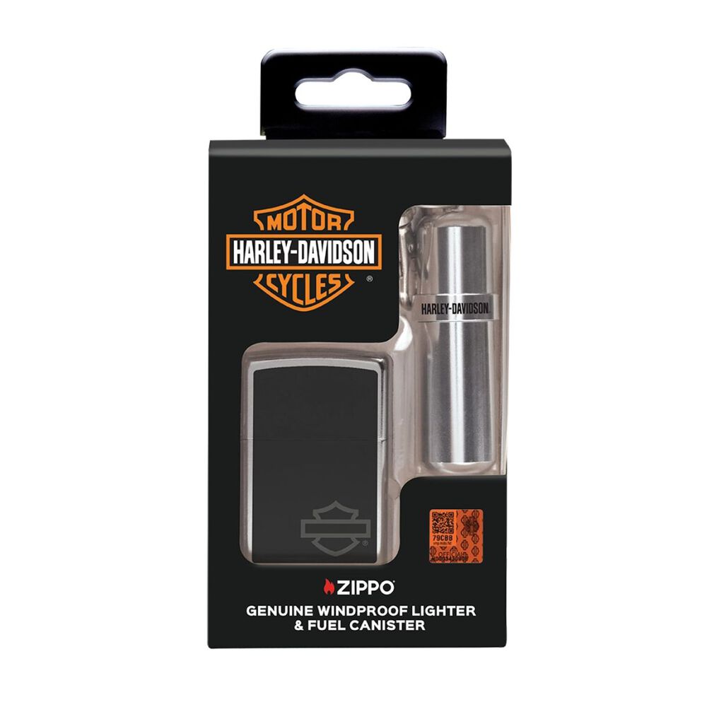 Set Encendedor Zippo Harley-davidson + Canister Zp46131 image number 0.0